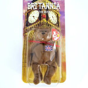 Ty Teenie Beanie Babies “Britannia the Bear” McDonalds Collectible – NEW